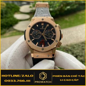 Đồng Hồ Hublot Siêu Cấp 1:1 Chronograph King Rose Gold