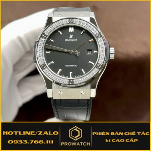 Đồng Hồ Hublot Like Auth 1:1 Classic Fusion Titanium Diamond