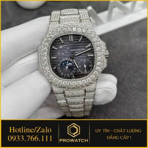 Đồng Hồ Patek Philippe Fake 1:1 5726 Full Moissanite
