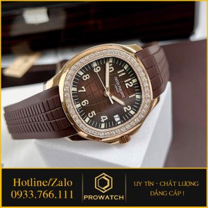 Patek Philippe Replica PP.5167 độ niềng Kim Moissanite