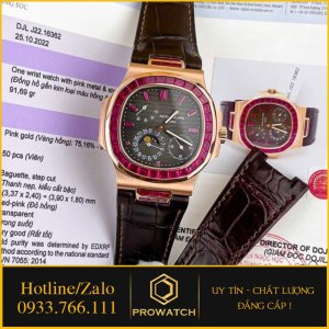 Patek Philippe Replica 1:1 Nautilus PP.5724R Bọc Vàng 18k