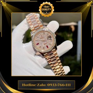 Đồng Hồ Rolex Chế Tác 1:1 Day-Date II Bọc Vàng 18K