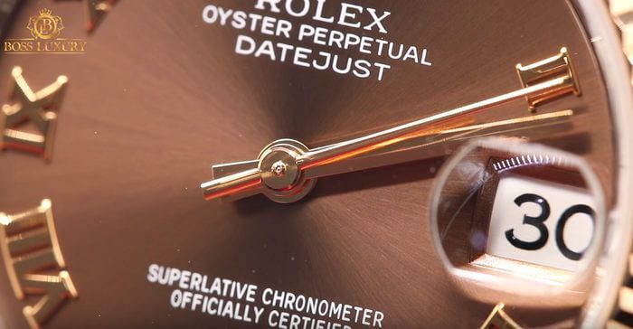 Review đồng hồ ROLEX Lady DateJust 31 sở hữu ấn tượng với mặt số chocolate