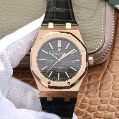 Nh m y OM ra m t ng h Audemars Piguet Royal Oak 15400 Rose