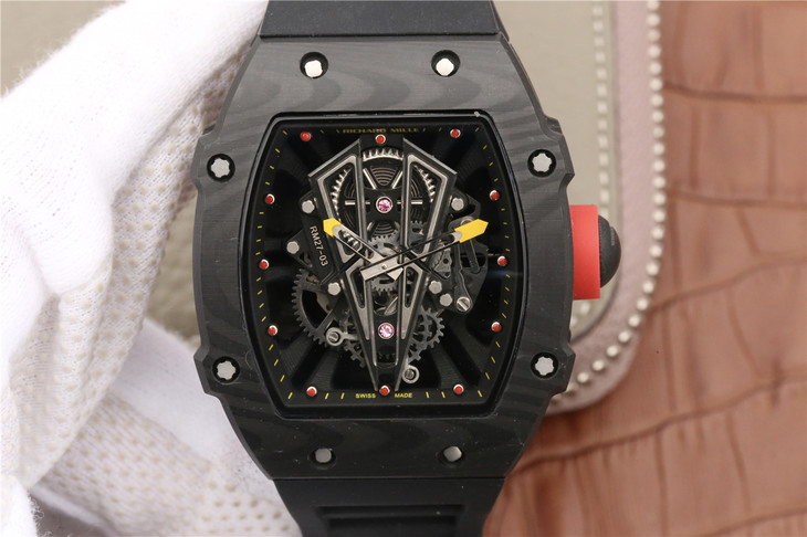 Richard Mille RM27 03 Black Forged Carbon Replica m y Miyota 9015