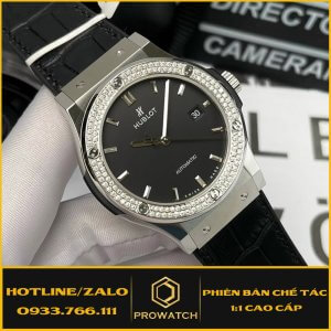 Hublot Rep 1:1 Titanium Độ Viền Kim Cương Moissanite 42mm