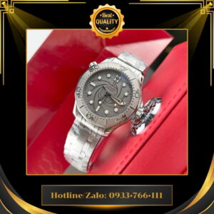 Đồng Hồ Omega Super Fake 1:1 Seamaster 007 Mặt Xám