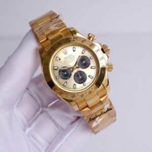Đồng Hồ Rolex Fake Nhật Daytona Màu Vàng Chanh